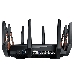 Маршрутизатор ASUS GT-AX11000 Tri-band WiFi 6(802.11ax) Gaming Router –World's first 10 Gigabit Wi-Fi router with a quad-core processor, 2.5G gaming port, DFS band, wtfast, Adaptive QoS, AiMesh for mesh wifi system, фото 4