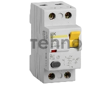 Выключатель дифференциального тока (УЗО) 2п 40А 100мА тип AC ВД1-63 ИЭК MDV10-2-040-100