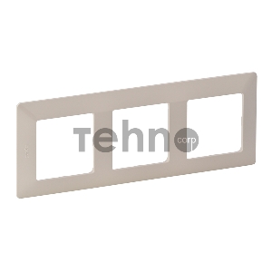 Рамка Слоновая кость. 3-постовая универсальная Valena LIFE.