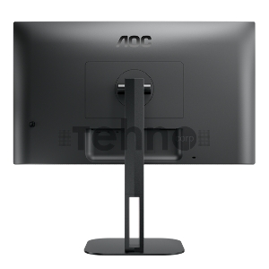 МОНИТОР 23.8 AOC 24V5C Black с поворотом экрана (IPS, 1920x1080, 75Hz, 1 ms, 178°/178°, 300 cd/m, 20M:1, +HDMI, +DP)