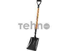 Совковая лопата ЗУБР Профессионал Профи-10, деревянный черенок, с рукояткой, 39363_z02