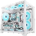 Корпус Formula Crystal Z5 белый без БП mATX 11x120mm 2xUSB2.0 1xUSB3.0 audio bott PSU, фото 3