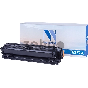 Картридж NV Print совместимый HP CE272A Yellow для LJ Color CP5520 (15000k)