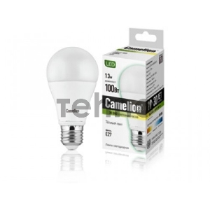 Лампа светодиодная CAMELION LED13-A60/830/E27  13Вт 220В Е27 3000К