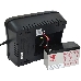 Источник бесперебойного питания Powercom Back-UPS SPIDER, Line-Interactive, LCD, AVR, 900VA/540W, Schuko, USB, black (1456263), фото 1