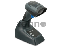 Сканер штрихкода Datalogic QuickScan QBT2430, Bluetooth, Kit, USB, 2D Imager, Black (Kit inc. Imager, Base Station and USB Cable.)