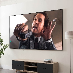 Экран Cinema SOK Pro 16:9 90 настенно-потолочный,  на раме, 200x113см, рама черная 1см, полотно серый HCG