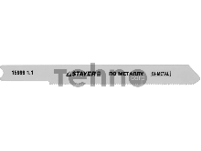 Пилки для лобзика STAYER PROFI 15999-1,1  BiMet по металлу 0.5-1.5мм US-хвост.3шт.