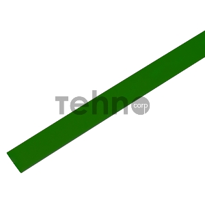 Термоусадочная трубка 10/5,0 мм, зеленая, упаковка 50 шт. по 1 м PROconnect