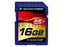 Флеш карта SDHC 16Gb Class10 Silicon Power SP016GBSDH010V10 w/o adapter