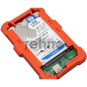 Внешний жесткий диск  2.5 2TB Apacer AC630 AP2TBAC630T-1 USB 3.1, IP55, Win/Mac/Linux, Military Grade, Black/Orange, Retail