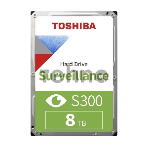 Жесткий диск Toshiba SATA-III 8Tb HDWT380UZSVA Surveillance S300 (7200rpm) 256Mb 3.5