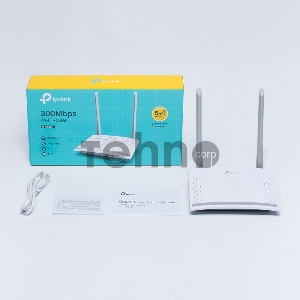 Роутер беспроводной TP-Link TL-WR820N N300 10/100BASE-TX белый
