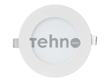 Светильник светодиодный RLP-eco 18Вт 230В 4000К 1080лм 225мм IP40 панель круглая бел. IN HOME 4690612007984 Светильник светодиодный RLP-eco 18Вт 230В 4000К 1080лм 225мм IP40 панель круглая бел. IN HOME 4690612007984