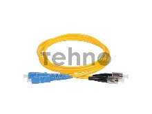 Патч-корд оптический (SM), 9/125 (OS2), SC/UPC-FC/UPC, (Duplex), 3 мм, LSZH, 15 м