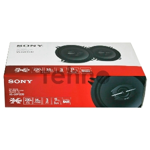 Колонки автомобильные Sony XS-GTF1339 (без решетки) 230Вт 89дБ 13см (5дюйм) (ком.:2кол.) коаксиальные трехполосные