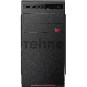 Компьютер  IRU Game 520B5SE MT Ryzen 5 3600 (3.6) 8Gb SSD250Gb RX 6500XT 4Gb Free DOS GbitEth 500W черный
