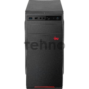 Компьютер  IRU Game 520B5SE MT Ryzen 5 3600 (3.6) 8Gb SSD250Gb RX 6500XT 4Gb Free DOS GbitEth 500W черный