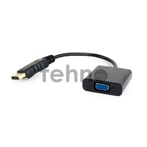 Переходник DisplayPort - VGA Cablexpert A-DPM-VGAF-02, 20M/15F, кабель 15см, пакет Переходник DisplayPort - VGA Cablexpert A-DPM-VGAF-02, 20M/15F, кабель 15см, пакет