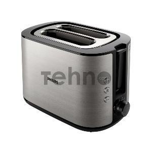 Тостер Philips HD2650/90 / 950Вт, 2 отделения для тостов, 8 режимов приготовления, функции разморозки и подогрева, съемный поддон для крошек, аксессуар для подогрева булочек и круассанов,материал метал и пластик