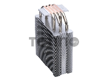 Кулер для процессора Cooler Master Hyper 212 Spectrum V3 (150W, 4-pin, 152mm, tower, Al/Cu, fans: 1x120mm/71.93CFM/27.2dBA/1750rpm, Silver, 1700/1200/115x/AM4/AM5)