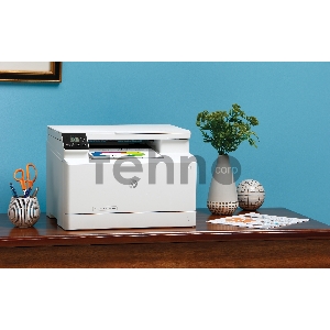 МФУ HP Color LaserJet Pro MFP M182n (7KW54A), принтер/сканер/копир, (А4, чб./цвет 16стр/мин., USB B, LAN)