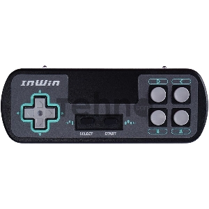 Корпус In-Win CF06CX (309 Gaming) BL U3*2+TypeC *1+A, LED Mode button, black color, Saturn ASN120 fan*4 (top*3, rear*1),  glass side panel, LED RGB F/P with/GLOW software interface 36151389