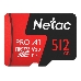 Флеш-накопитель NeTac P500 Extreme Pro MicroSDXC 512GB V30/A1/C10 up to 100MB/s, фото 6