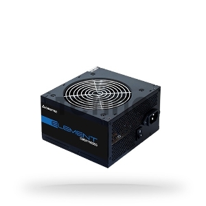 Блок питания Chieftec Element ELP-500S-Bulk (ATX 2.3, 500W, 85 PLUS, Active PFC, 120mm fan, power cord) OEM