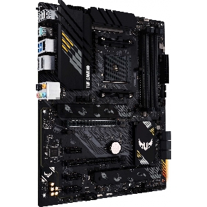 Материнская плата ASUS TUF GAMING B550-PRO,  Socket AM4, B550, 4*DDR4, HDMI+DP, CrossFireX, SATA3 + RAID, Audio, 2,5Gb LAN, USB 3.2*8, USB 2.0*6, COM*1 header (w/o cable) ATX ; 90MB17R0-M0EAY0