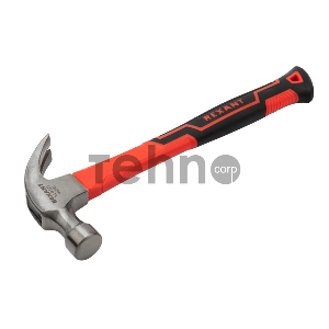 Молоток-гвоздодер REXANT с фибергласовой рукояткой 450 г