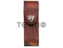 Чехол из нат.кожи Victorinox Leather Belt Pouch (4.0547) коричневый с застежкой на липучке без упаковки