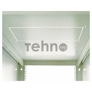 Шкаф настенный ЦМО ШРН-9.480 9U 600x480мм пер.дв.стекл несъемные бок.пан. 50кг серый