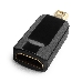 Переходник miniDisplayPort - HDMI, Cablexpert A-mDPM-HDMIF-01, 20M/19F, черный, пакет, фото 1