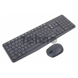 Клавиатура+мышь Logitech Wireless Desktop MK235, (Keybord&mouse),  USB, Black, [920-007931./920-007948]