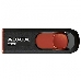 Флеш Диск ADATA Flash Drive 32Gb С008 AC008-32G-RKD {USB2.0, Black-Red}, фото 9