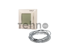 Терморегулятор сенсорный REXANT RX-419B, бежевый. совместим с Legrand серии Valena