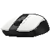 Мышь A4Tech Fstyler FB12 белый/черный оптическая (1200dpi) беспроводная BT/Radio USB (3but), фото 5