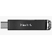 Флеш накопитель 32GB SanDisk CZ460 Ultra Type-C, USB Type-C, Black, фото 4