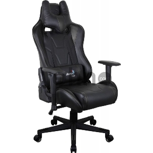 Кресло для геймера Aerocool AC220 AIR-B , черное, с перфорацией, до 150 кг, размер, см (ШхГхВ) : 66х63х125/133.