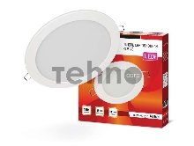 Светильник светодиодный RLP-VC 18Вт 230В 6500К 1440лм 185мм бел. (Аналог Downlight) IP40 IN HOME 4690612024547