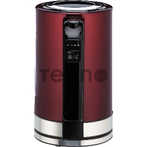 Чайник электрический Scarlett SC-EK21S78 1.7л. 2200Вт бордовый (корпус: нержавеющая сталь)
