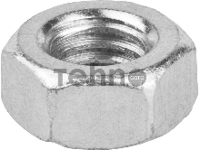 Гайка ГОСТ 5927-70, M6, 5 кг, кл. пр. 6, оцинкованная, ЗУБР