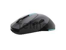 Мышь Dell Mouse AW610M Alienware; Gaming; Wired/Wireless; USB; Optical; 16000 dpi; 7 butt; Dark side of the moon