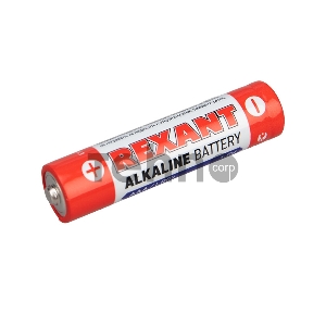 Алкалиновая батарейка AAA/LR03 REXANT
