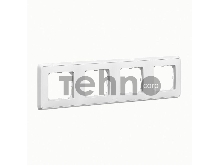 Рамка Рамка 4 поста белая