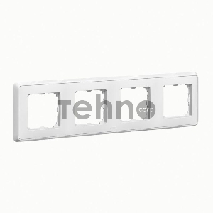 Рамка Рамка 4 поста белая