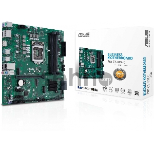 Материнская плата ASUS PRO Q570M-C/CSM, LGA1200, Q570, 4*DDR4, D-Sub+DP*2+HDMI, SATA6, Audio, USB 3.2*7, LPT*1 header (w/o cable), COM*2 header (w/o cable), mATX ;90MB1700-M0EAYC