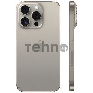 Смартфон Apple A3104 iPhone 15 Pro 256Gb титан моноблок 3G 4G 2Sim 6.1