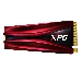 Накопитель SSD M.2 ADATA 256Gb XPG S11 Pro <AGAMMIXS11P-256GT-C> (PCI-E 3.0 x4, up to 3500/1200Mbs, 290000 IOPs, 3D TLC, NVMe 1.3, 22x80mm, радиатор), фото 17